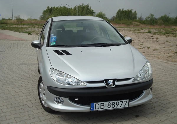 Peugeot 206 cena 8800 przebieg: 167000, rok produkcji 2009 z Wałbrzych małe 436